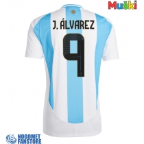 Argentina Julian Alvarez #9 Domaci Dres Copa America 2024 Kratak Rukav